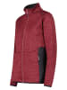 cmp Fleecejacke in Bordeaux