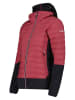 cmp Hybridjacke in Rot/ Schwarz