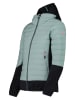 cmp Hybride jas mintgroen/zwart
