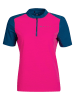 Halti Funktionsshirt "Core" in Fuchsia/ Dunkelblau