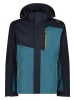 cmp 3in1-Funktionsjacke in Blau/ Schwarz/ Grau