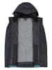 cmp 3in1-Funktionsjacke in Blau/ Schwarz/ Grau