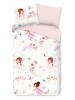 Good Morning Bettwäsche-Set "Lucia" in Weiß/ Rosa