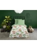 Good Morning Beddengoedset "Play" groen/wit