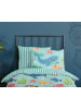 Good Morning Beddengoedset "Ocean" turquoise
