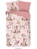 Good Morning Beddengoedset "Bibi" lichtroze/roze