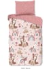 Good Morning Beddengoedset "Bibi" lichtroze/roze