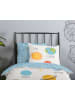 Good Morning Komplet pościeli renforcé "Astra" w kolorze biało-błękitno-żółtym