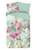 Good Morning Komplet pościeli "Adel" w kolorze miętowo-jasnoróżowym