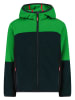 cmp Fleece vest zwart/groen
