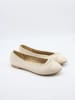 Bellucci Ballerinas in Beige