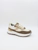 Bellucci Sneakers in Beige/ Braun