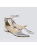 Bellucci Spangenpumps in Silber