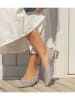 Bellucci Slingballerinas in Silber