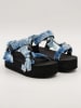 Bellucci Haksandalen blauw