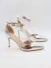 Bellucci Spangenpumps in Silber