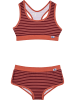 finkid Bikini "Luoto" in Bordeaux/ Orange