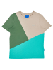 finkid Shirt "Ankkuri" in Beige/ Grün