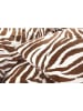 Day Dream Flanell-Bettwäsche-Set ''Zebra'' in Braun