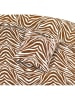 Day Dream Flanellen beddengoedset "Zebra" bruin