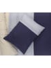 Day Dream Beddengoedset "Valencia" donkerblauw/crème/lichtblauw
