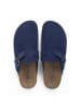 SABOKETS Leder-Clogs in Blau