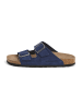 SABOKETS Leren slippers blauw
