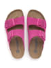 SABOKETS Leren slippers roze