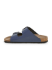 SABOKETS Leren slippers blauw