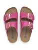 SABOKETS Leren slippers roze
