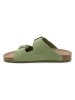 SABOKETS Leren slippers groen