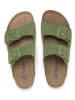 SABOKETS Leren slippers groen