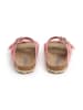 SABOKETS Leder-Pantoletten in Rosa