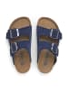 SABOKETS Leren slippers blauw