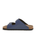 SABOKETS Leren slippers blauw