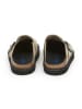 SABOKETS Leren clogs beige