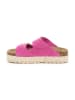 SABOKETS Leder-Pantoletten in Pink