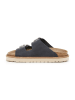 SABOKETS Leren slippers donkerblauw