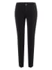 MAC Spodnie "Anna" w kolorze czarnym