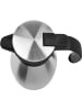 Emsa Isolierkanne "Soft Grip" in Silber/ Schwarz - 1,5 l