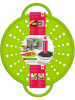 Emsa Spritzschutz "Smart Kitchen" in Grün - Ø 31 cm