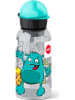 Emsa Trinkflasche "Kids Tritan" in Grau/ Türkis - 400 ml