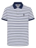 U.S. Polo Assn. Koszulka polo w kolorze biało-granatowym
