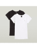 G-Star 2-delige set: shirts wit/zwart
