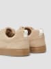 s.Oliver Leder-Sneakers in Beige