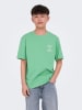 ONLY & SONS Junior Koszulka "Summer life" w kolorze zielonym