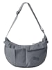PinqPonq Schoudertas "Krumm Medium Crinkle" grijs - (B)37 x (H)22 x (D)14 cm