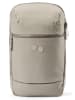 PinqPonq Rucksack "Kontor" in Taupe - (B)29 x (H)47 x (T)13 cm
