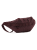 PinqPonq Brustbeutel "Brik" in Bordeaux - (B)42 x (H)18 x (T)9 cm