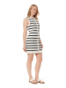 Scotch & Soda Kleid in Creme/ Dunkelblau
